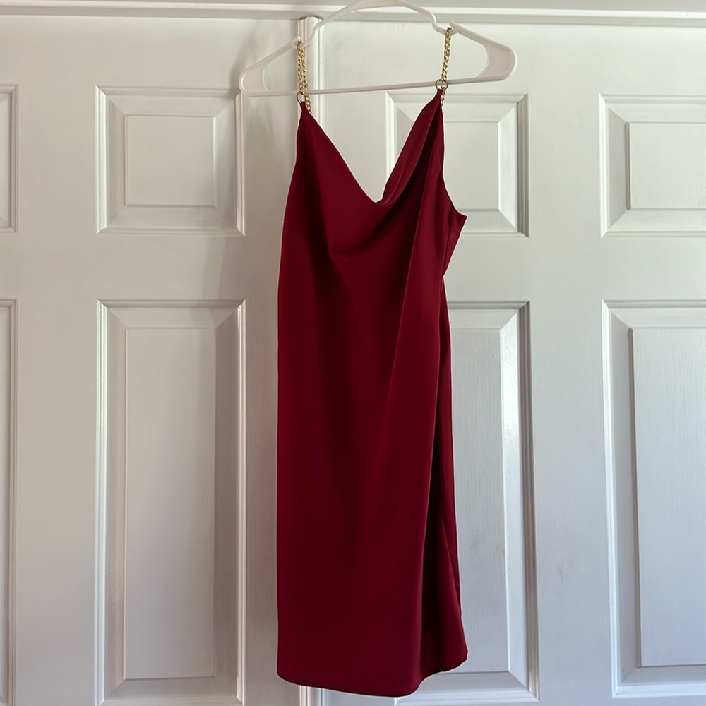 Urban Outfitters red dress size SP. Worn once. Holiday Perfect!🎄🍾🎉